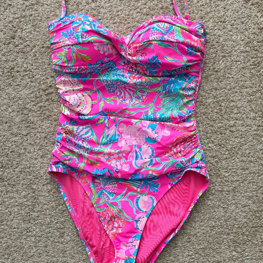 Lilly Pulitzer Flamenco one piece swim